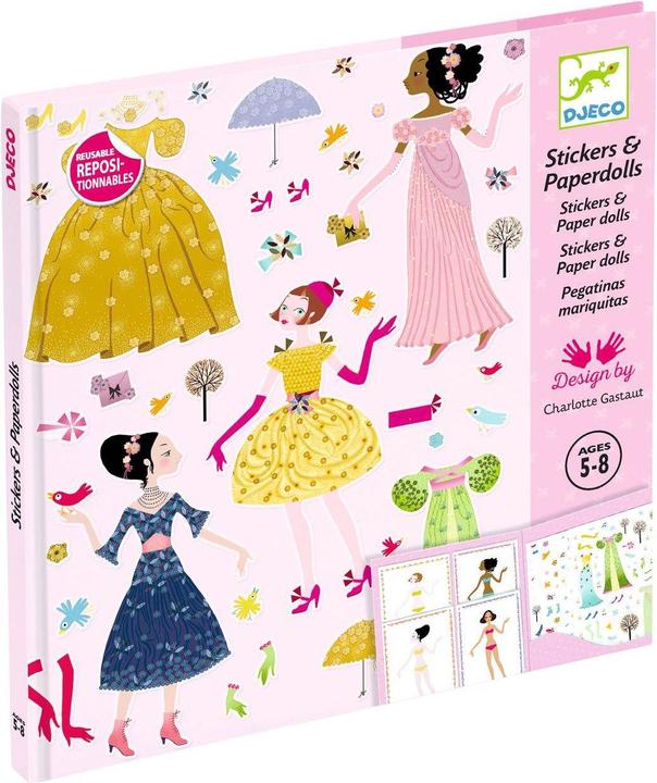 Immagine prodotto Djeco Sticker & Puppen Dresses