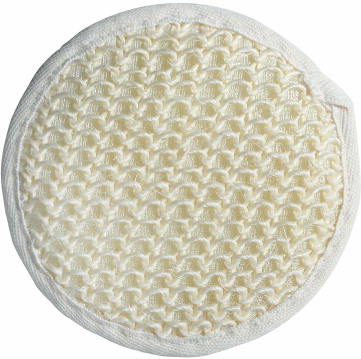 Produktbild MSV Peelingschwamm aus Sisal 15 x 12.5 cm, Weiss
