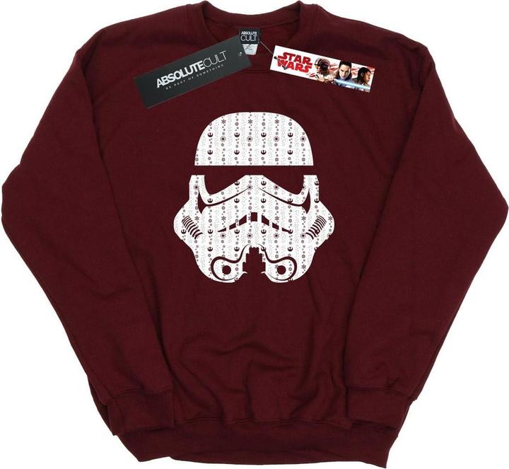 Immagine prodotto Star Wars Christmas Stormtrooper Helmet Felpa Uomo (S)