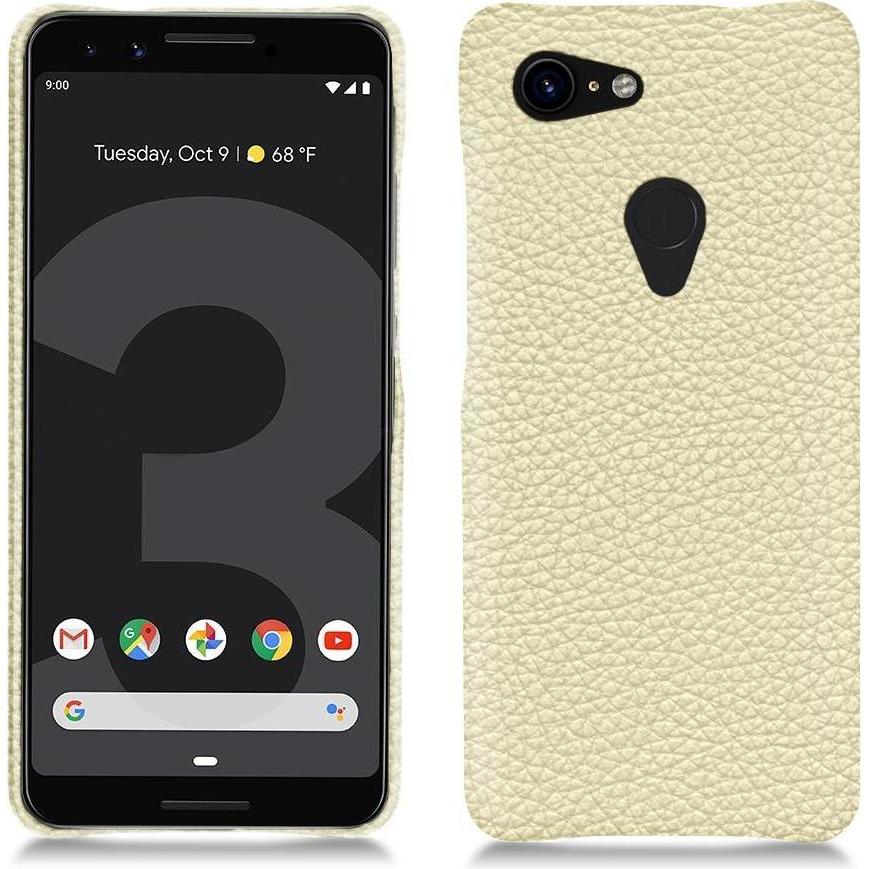 Thumbnail - Noreve Lederschutzhülle (Google Pixel 3 XL), Smartphone Hülle, Weiss