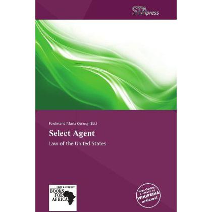 Thumbnail - Select Agent, Fachbücher