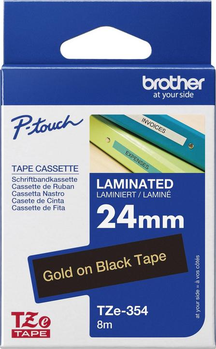 Produktbild Brother Tze-354 (2.40 cm, Gold)