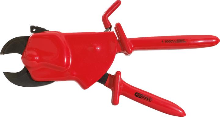 Image du produit KS Tools Cisailles à cliquets à une main avec revêtement isolant, 310 mm (40 mm)