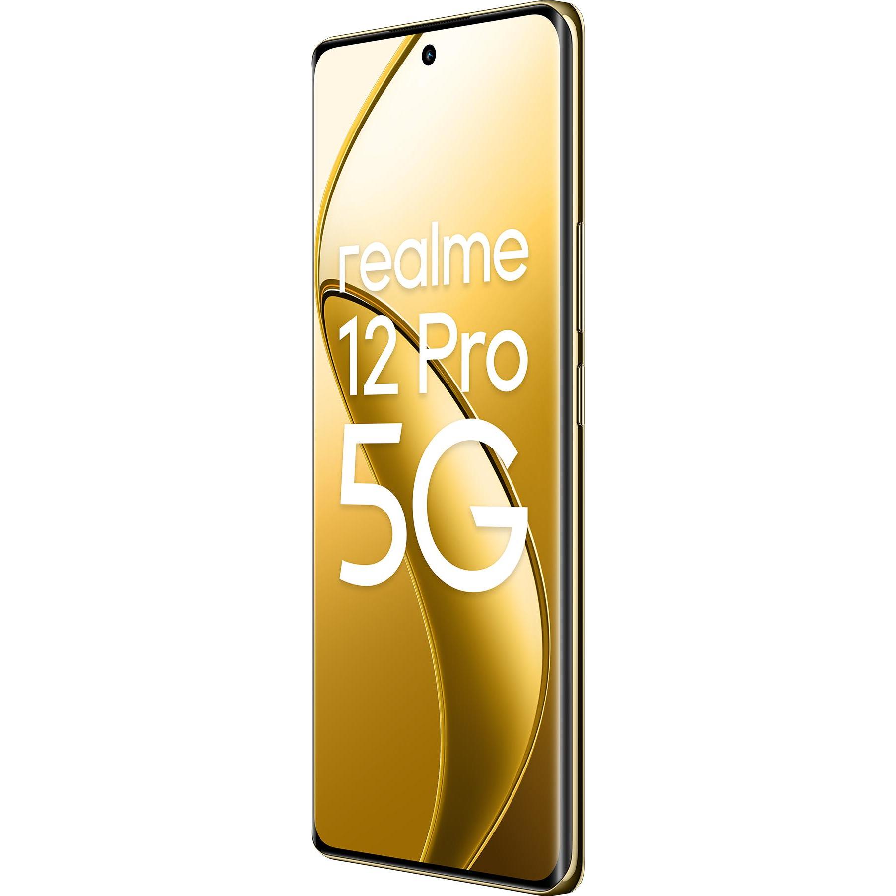 Thumbnail - realme 12 Pro 5G 12Gb 256Gb 6,7' (256 GB, Navigator Beige, 6.70", Dual SIM, 50 Mpx, 5G), Smartphone, Beige