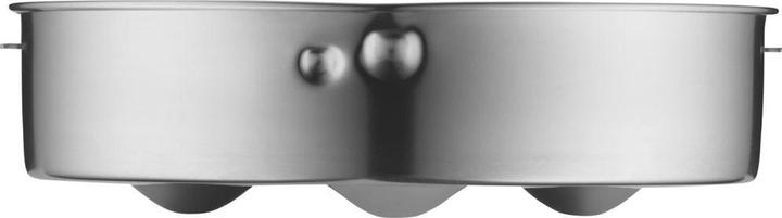 Produktbild WMF Dampfeinsatz 10cm Einsatz Siebeinsatz gelocht für Schnellkochtopf 3,0-8,5l (22 cm, Metall)