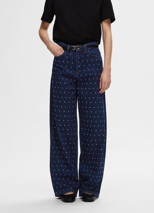 Produktbild Selected Strass Wide Fit Jeans (32)