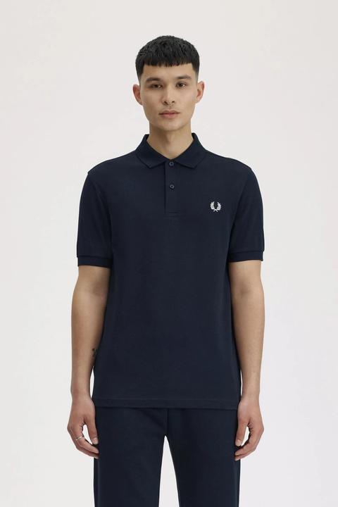 Produktbild Fred Perry Plain Polo Shirt navy (S)