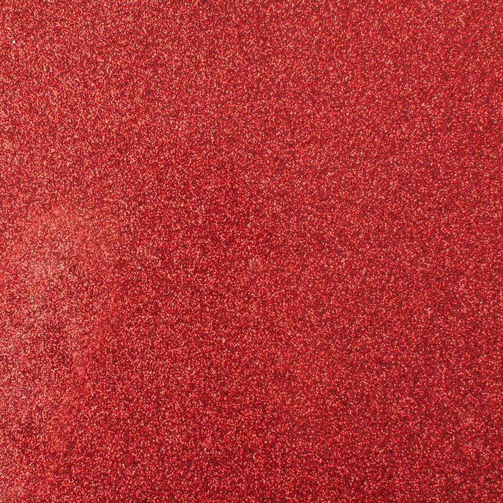 Productafbeelding Cricut Strijkfolie Smart Glitter 33 x 91 cm, 1 stuk, rood