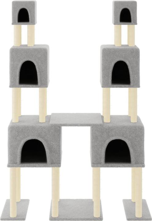 Actual product image vidaXL Kratzbaum (199 cm, Light grey)
