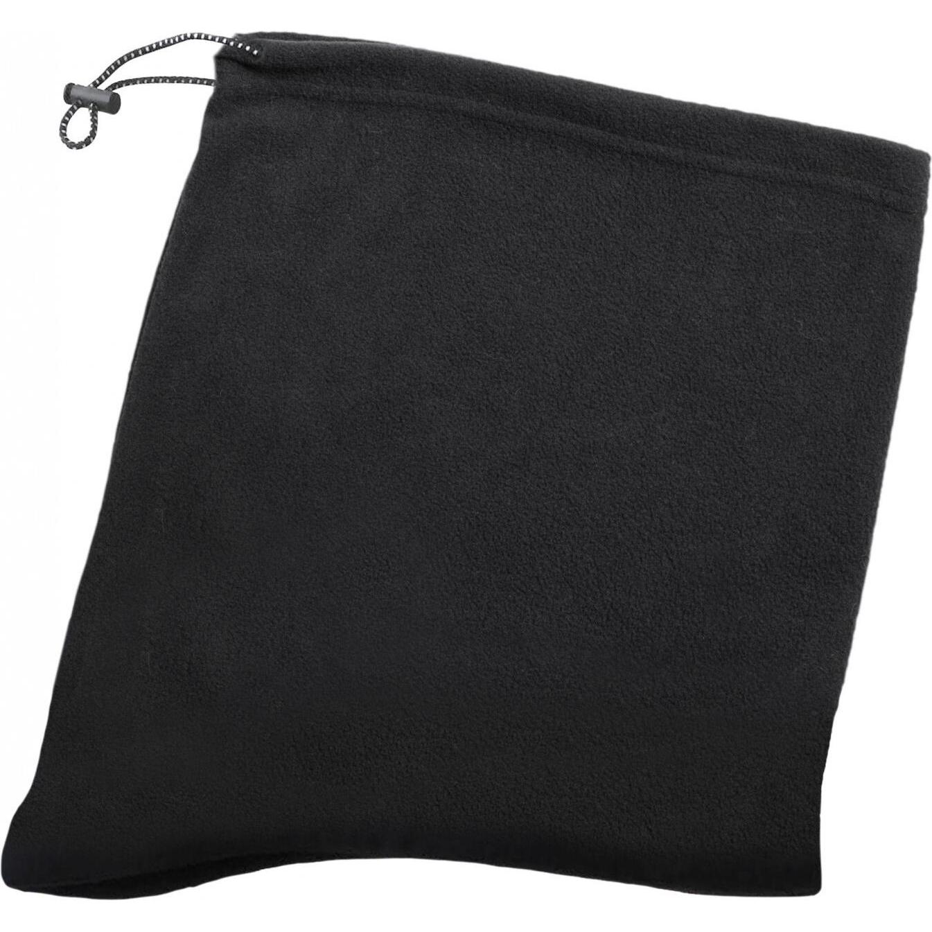 K-up, Schal, Recyceltes Nackenband aus Mikrofleece, Schwarz