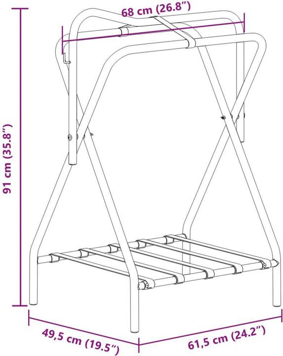 Actual product image VidaXL Rancell