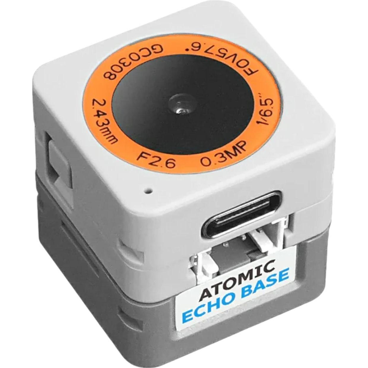 M5Stack AtomS3R AI Chatbot CAM + Echo Base (60996521)