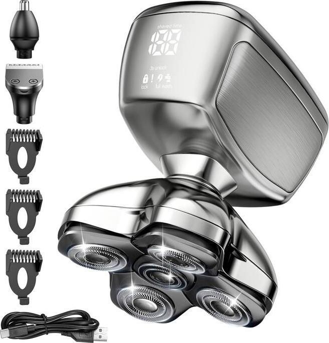 Actual product image Kensen 6D body trimmer 05-KGTJ41-10A (silver)