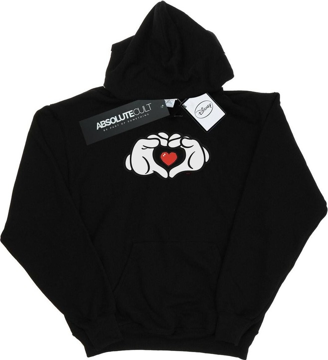 Produktbild Disney Mickey Mouse Heart Hands Kapuzenpullover Mädchen (140, 146)