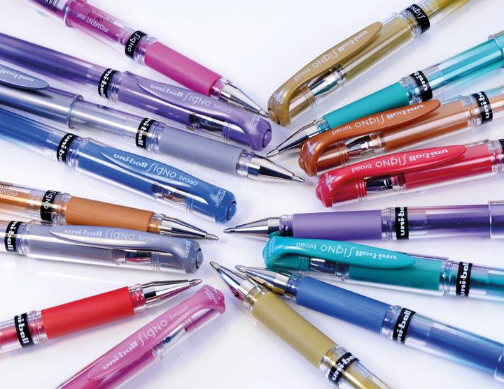Produktbild Uni-ball Signo Broad (Transparent, Blau, 1 x)