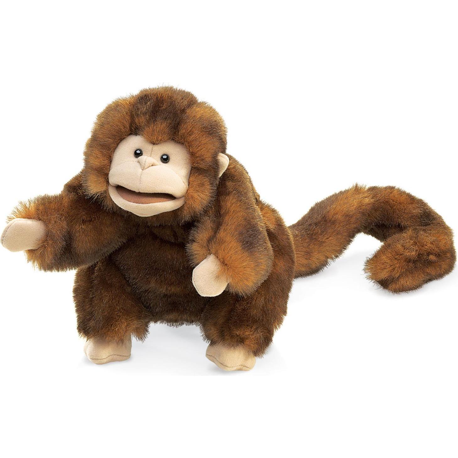 Folkmanis Scimmia marrone: un amico peloso per grandi e piccini