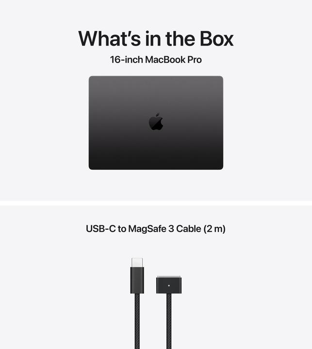 Immagine prodotto Apple MacBook Pro 16 – 2026 (16.20", 2000 GB, 48 GB, Svizzera, M5 Max)