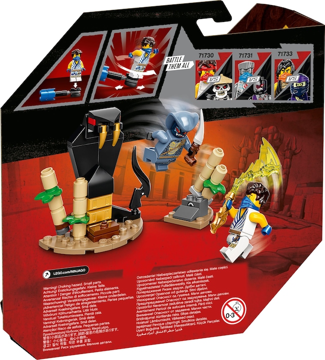 Produktbild LEGO Kampfset: Jay vs. Serpentine (71732, LEGO Ninjago)