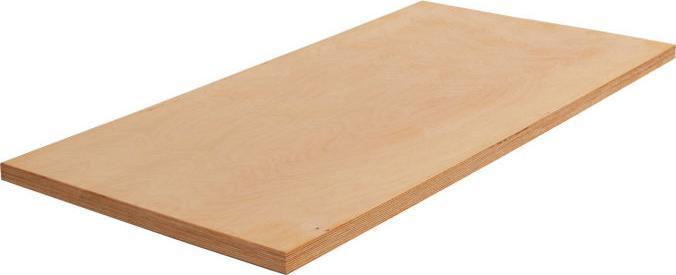 Productafbeelding VAR Werkblad beuken 2er D:69 cm (Hout)