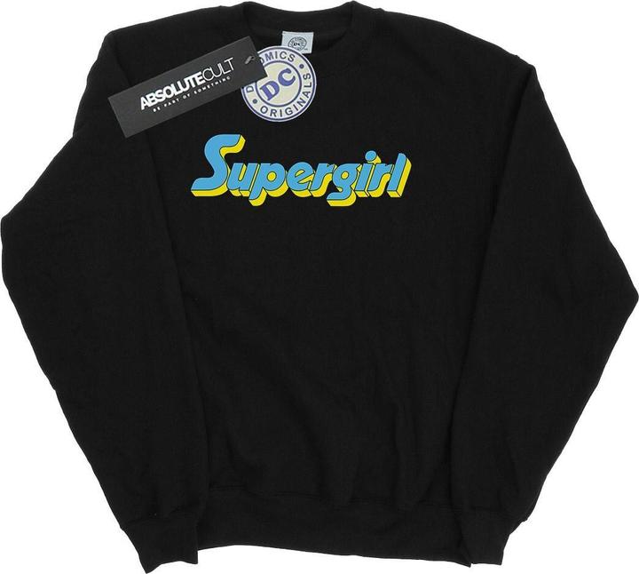 Image du produit - Sweat SUPERGIRL TEXT LOGO - Fille (128)