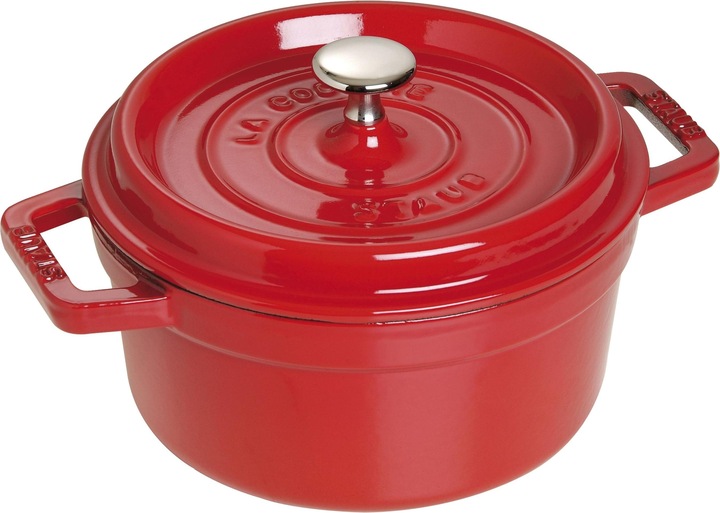 Staub Cocotte (22 cm, Bräter + Schmortopf, Gusseisen, Emaille)