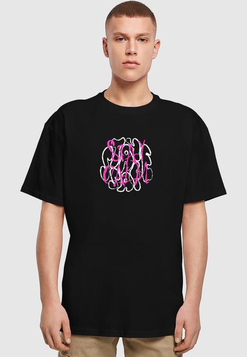 Produktbild Merchcode Wording - Stay Safe Heavy Oversize Tee - 174849 (L)