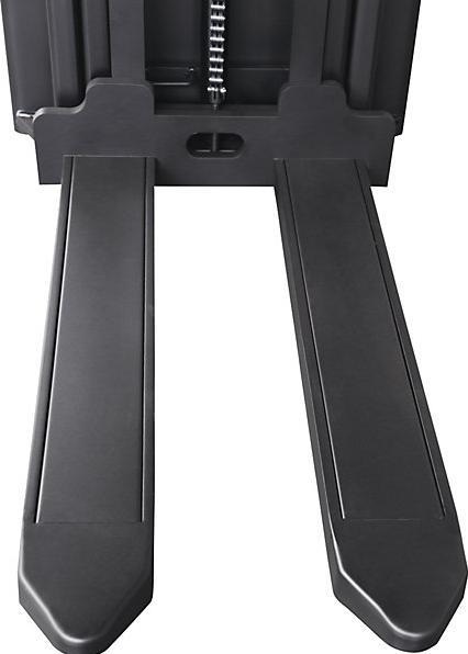 Actual product image kaiserkraft Electric drawbar stacker, max. load 1200 kg, fork dimensions 1150 x 570 mm. (1200 kg)