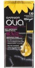 Produktbild Garnier Olia - Permanent oily hair color without ammonia 1.10 SafÃ­rovÄ› ÄernÃ¡