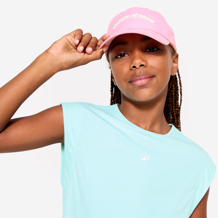 Produktbild Decathlon Cap Kinder atmungsaktiv verstellbar - rosa