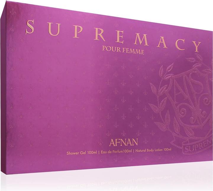Produktbild Afnan Supremacy Purple EDP 100ml Duschgel 100ml Körperlotion 100ml (Körperpflegeset)