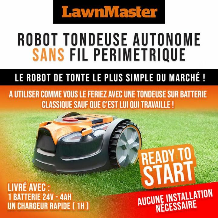 Image du produit ELEM Robotic Lawnmower Camera 24v 4ah (Câble périphérique)