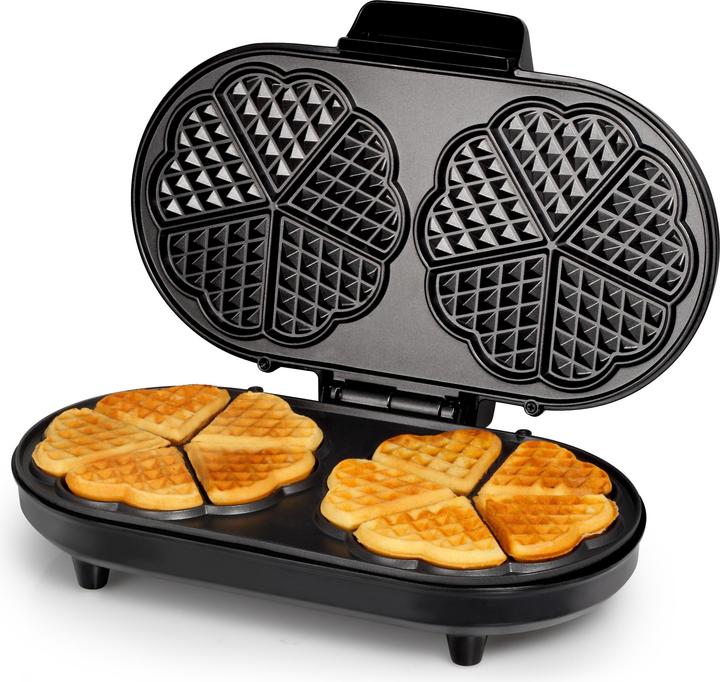 Actual product image Tristar Waffle iron WF-2120 with hearts