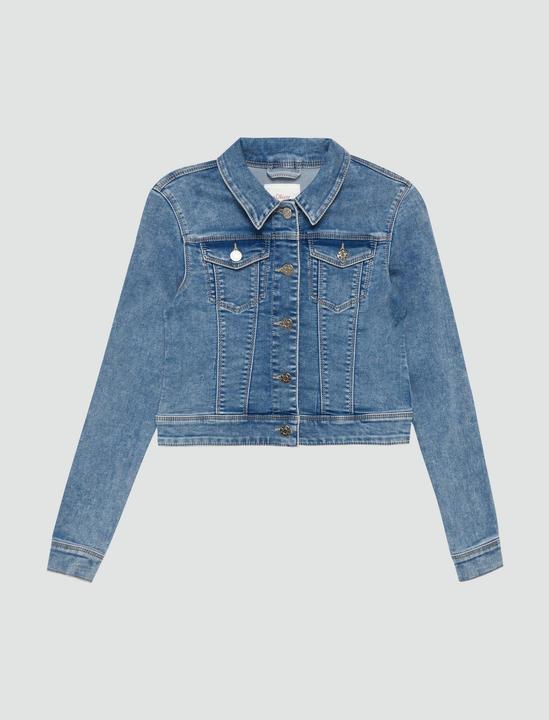 Image du produit S.Oliver Indoor-Jacke Jeansjacke mit Used-Effekt (134, 140)