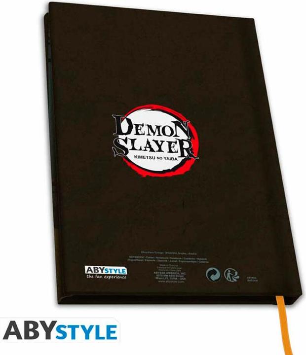 Actual product image ABYstyle Demon Slayer A5 Notebook: Group (A5, Plain, Hardcover)