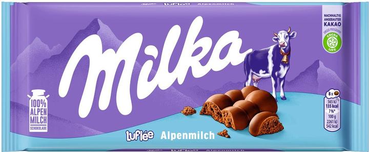 Image du produit Milka Tablette de chocolat Luflee Luflee Supermix (100 g)