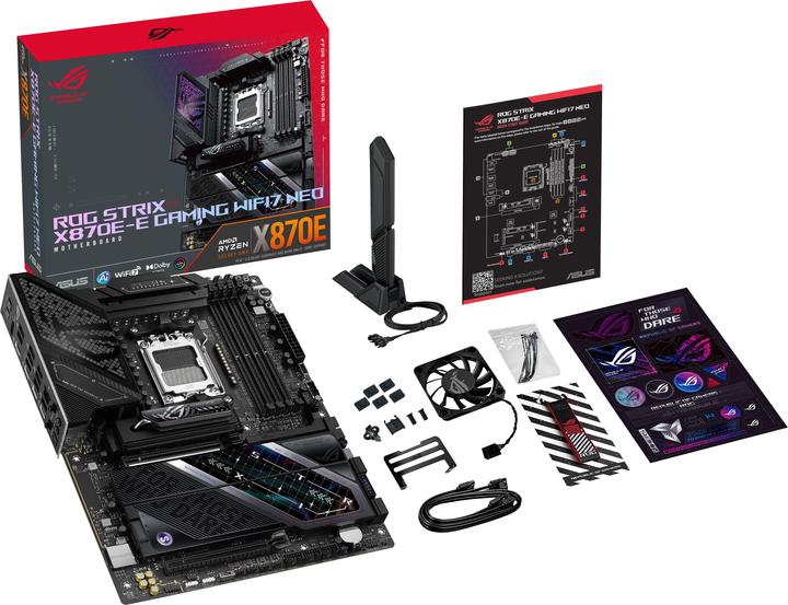 Image du produit ASUS ROG STRIX X870E-E GAMING NEO Motherboard (AM5, AMD X870E, ATX)