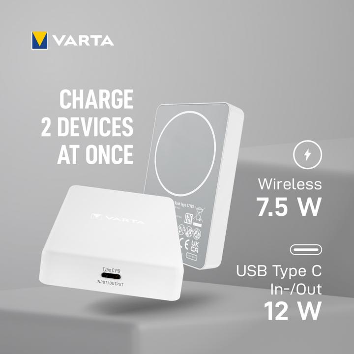 Immagine prodotto Varta Mag Pro (5000 mAh, 12 W, 18.50 Wh)