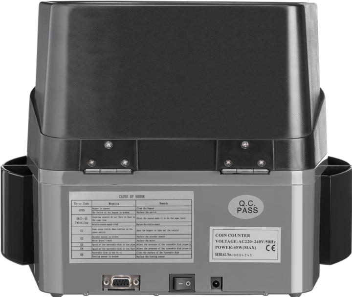 Actual product image ratiotec Coinsorter CS 250 (Coin counter)
