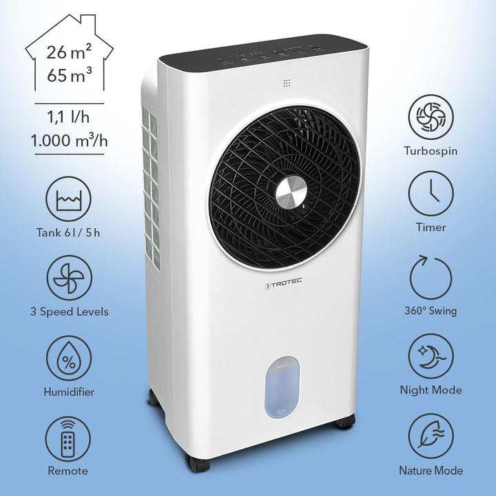 Actual product image Trotec Mobile air cooler PAE 31 (26 m²)