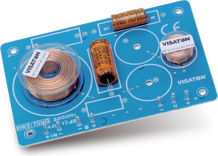 Actual product image Visaton HW 2/70 NG - 4 Ohm 2-way crossover 4 Ω