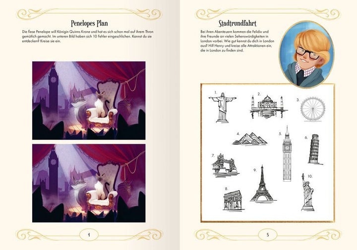 Actual product image Ravensburger Mitternachtskatzen: Das grosse Rätselbuch Vielfältige Rätsel und Knobeleien für (German, Elena Bruns, 2023)