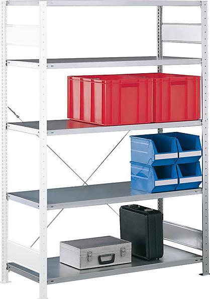 Actual product image eurokraft pro Boltless shelving, single row