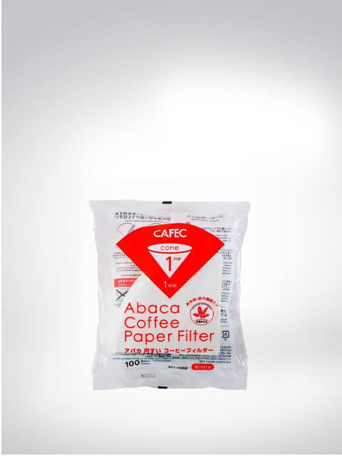 Produktbild CAFEC Abaca Filterpapier Cup 1, 100 Stück