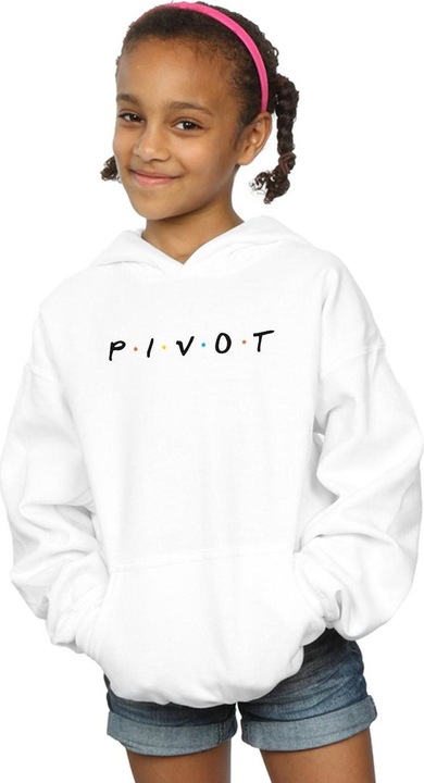 Immagine prodotto Friends Pivot Logo Felpa con Cappuccio Ragazze (152, 158)