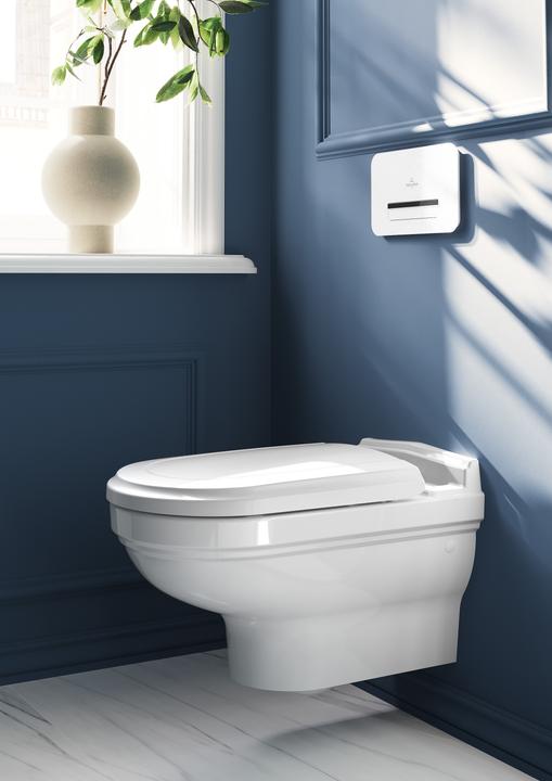 Produktbild Villeroy & Boch WC-Sitz Hommage 8809S1 weiss mit Absenkautomatik