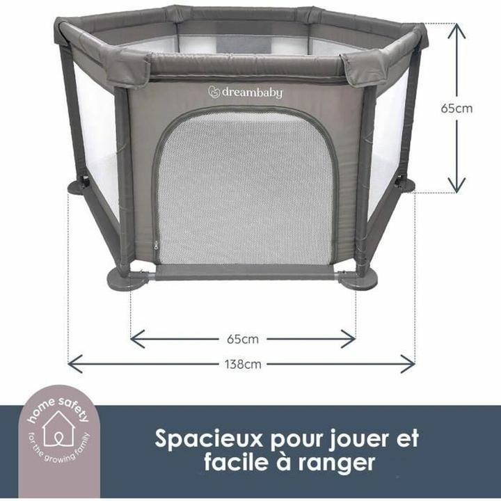 Image du produit Dreambaby Laufgitter Explore Grau (140 cm, 140 cm)