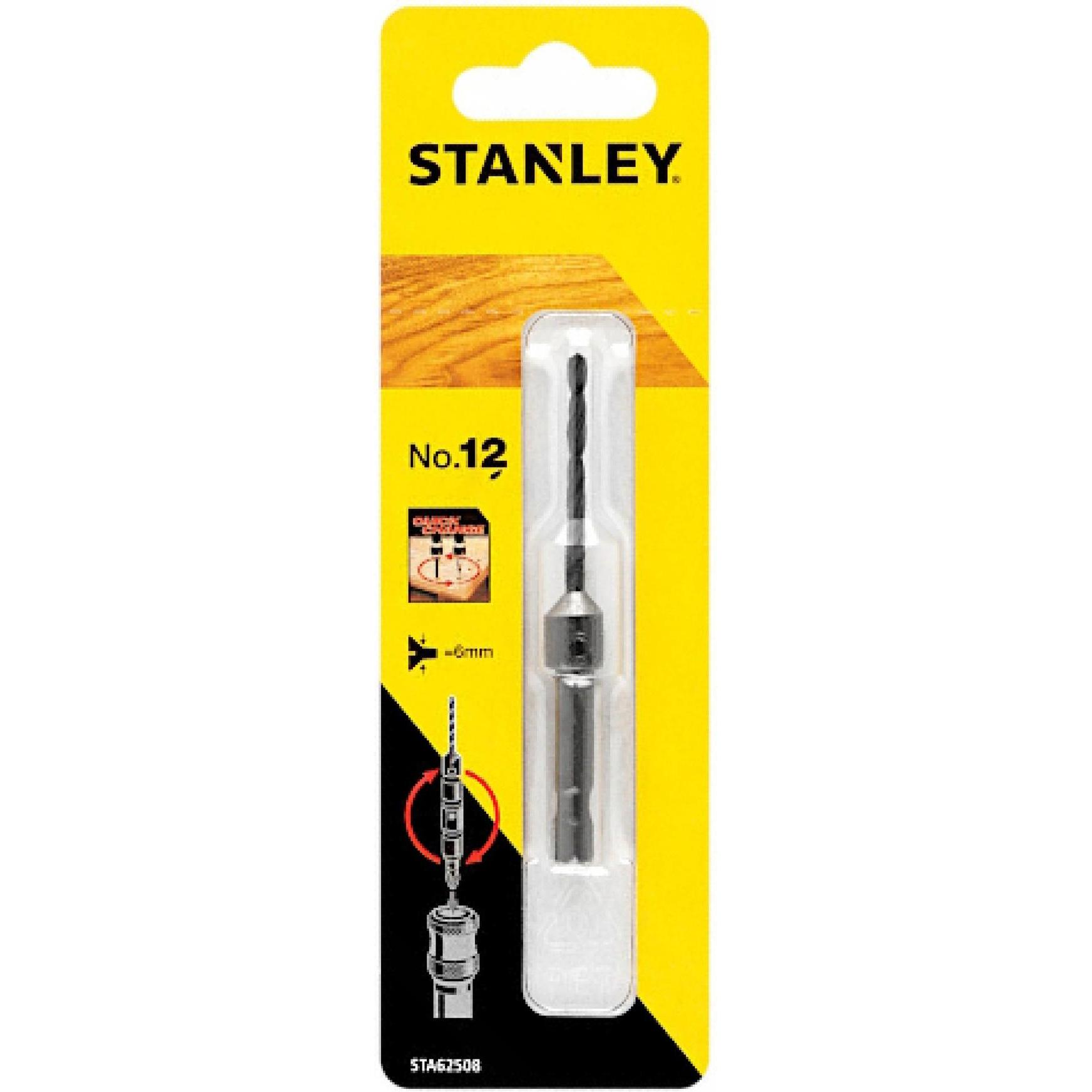 Stanley, Bohrereinsatz, SUPER-LOK Zentrierbohrer 3,0 mm mit Tiefenstop Länge 80mm (3 Millimeter)