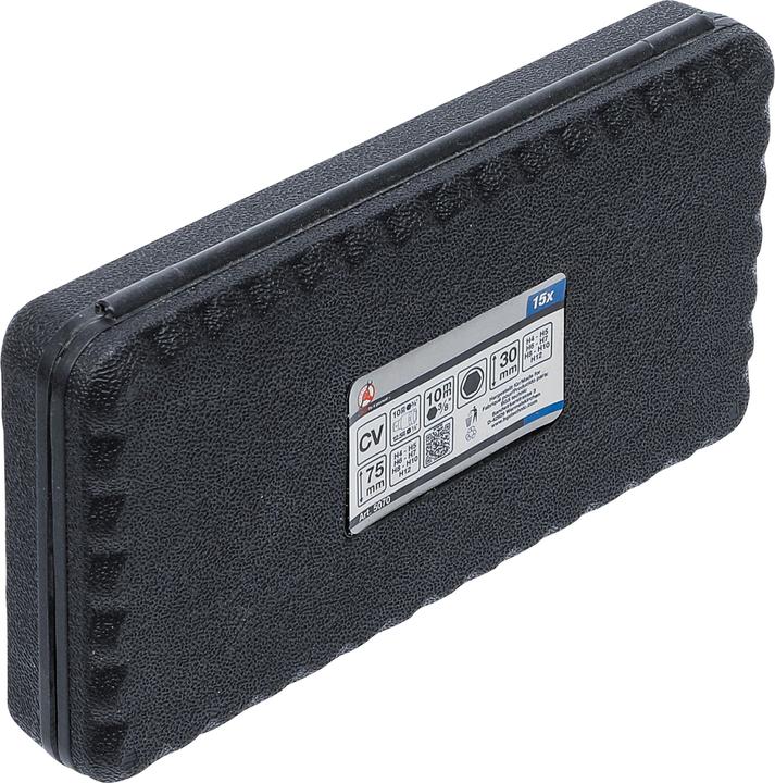 Produktbild BGS Bit-Satz Antrieb Aussensechskant 10 mm (3/8") Innensechskant 15-tlg. (10mm)