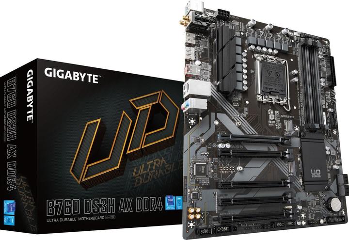 Produktbild Gigabyte B760 DS3H (LGA 1700, Intel B760 Express, ATX)