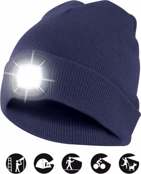 Image du produit Velamp Mütze mit LED-Frontleuchte (100 lm)